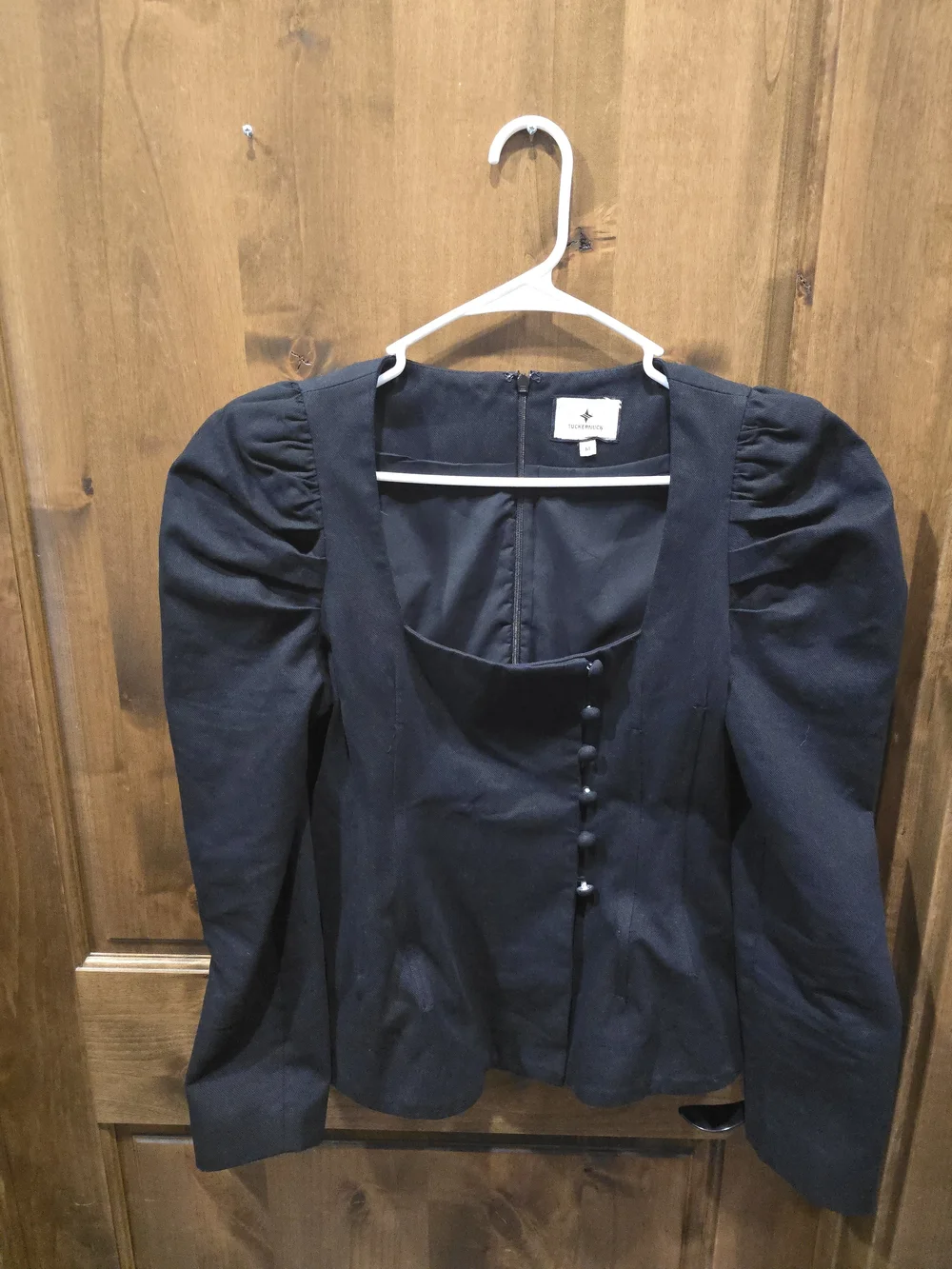 Tuckernuck Calla Blouse Fitted SZ S M